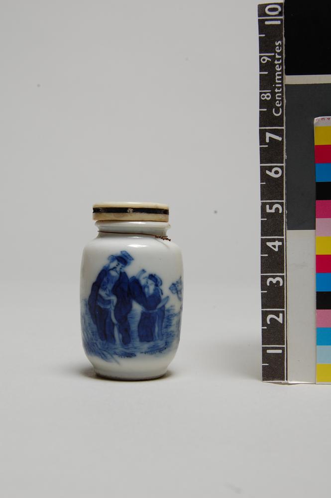 图片[1]-snuff-bottle; stopper BM-Franks.421.+-China Archive